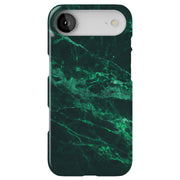 Green Marble Tough Cases For Apple iPhone (17, 16, 15, 14, 13, 12, 11, X, SE, 8, 7/ Air, Plus, Pro, Max, Mini, XR, XS), Print in USA
