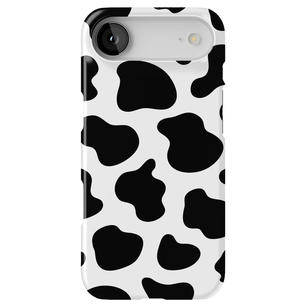 Cow Pattern Tough Cases For Apple iPhone (17, 16, 15, 14, 13, 12, 11, X, SE, 8, 7/ Air, Plus, Pro, Max, Mini, XR, XS), Print in USA