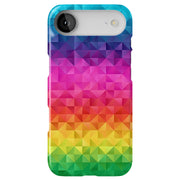 Rainbow Colors Tough Cases For Apple iPhone (17, 16, 15, 14, 13, 12, 11, X, SE, 8, 7/ Air, Plus, Pro, Max, Mini, XR, XS), Print in USA