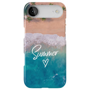 Summer Beach Tough Cases For Apple iPhone (17, 16, 15, 14, 13, 12, 11, X, SE, 8, 7/ Air, Plus, Pro, Max, Mini, XR, XS), Print in USA