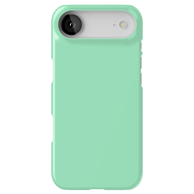 Mint Green Tough Cases For Apple iPhone (17, 16, 15, 14, 13, 12, 11, X, SE, 8, 7/ Air, Plus, Pro, Max, Mini, XR, XS), Print in USA