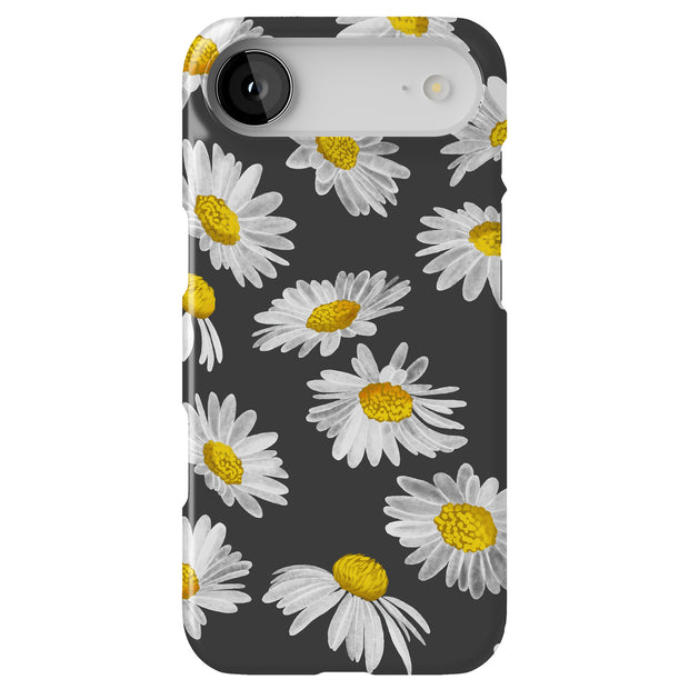 Daisy Floral Tough Cases For Apple iPhone (17, 16, 15, 14, 13, 12, 11, X, SE, 8, 7/ Air, Plus, Pro, Max, Mini, XR, XS), Print in USA