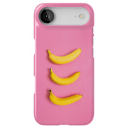 Three Bananas Tough Cases For Apple iPhone (17, 16, 15, 14, 13, 12, 11, X, SE, 8, 7/ Air, Plus, Pro, Max, Mini, XR, XS), Print in USA