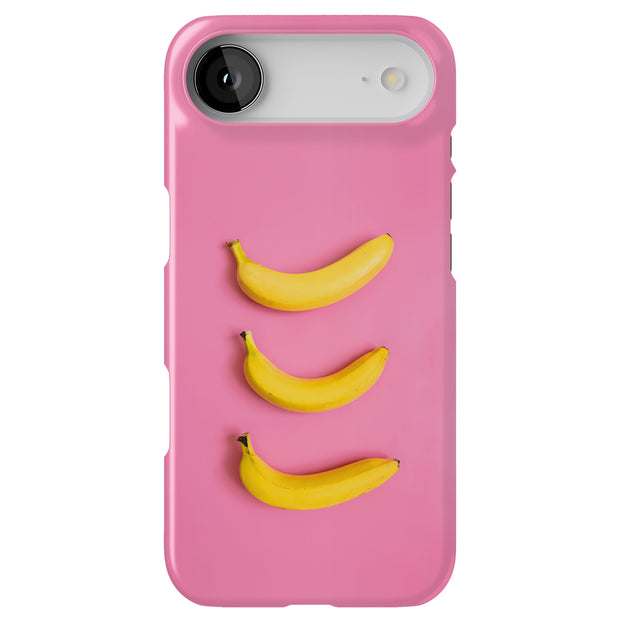 Three Bananas Tough Cases For Apple iPhone (17, 16, 15, 14, 13, 12, 11, X, SE, 8, 7/ Air, Plus, Pro, Max, Mini, XR, XS), Print in USA