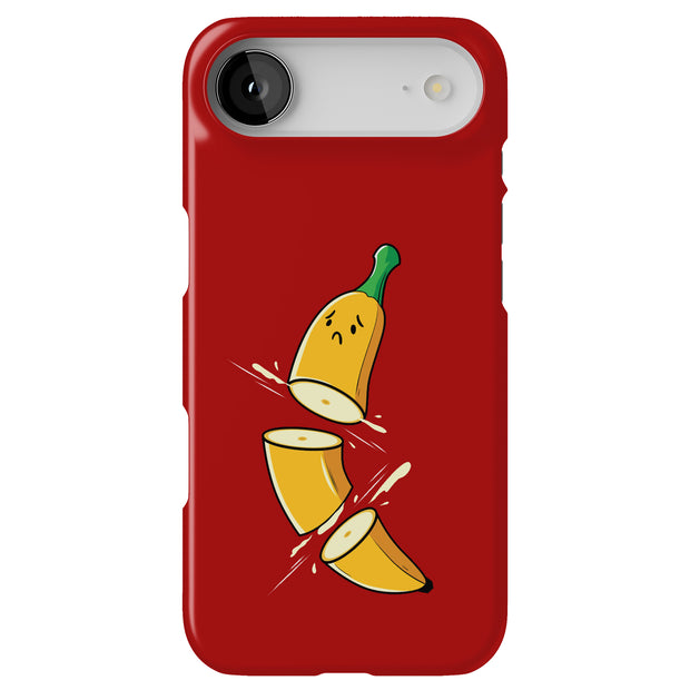 Cartoon Banana Tough Cases For Apple iPhone (17, 16, 15, 14, 13, 12, 11, X, SE, 8, 7/ Air, Plus, Pro, Max, Mini, XR, XS), Print in USA