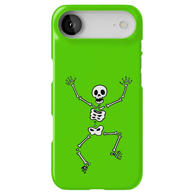 Skeleton Dance Tough Cases For Apple iPhone (17, 16, 15, 14, 13, 12, 11, X, SE, 8, 7/ Air, Plus, Pro, Max, Mini, XR, XS), Print in USA