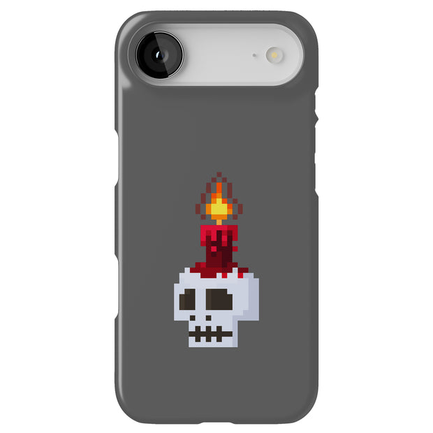 Skull Pixel Tough Cases For Apple iPhone (17, 16, 15, 14, 13, 12, 11, X, SE, 8, 7/ Air, Plus, Pro, Max, Mini, XR, XS), Print in USA