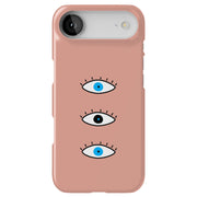 Evil Eye Blue Tough Cases For Apple iPhone (17, 16, 15, 14, 13, 12, 11, X, SE, 8, 7/ Air, Plus, Pro, Max, Mini, XR, XS), Print in USA