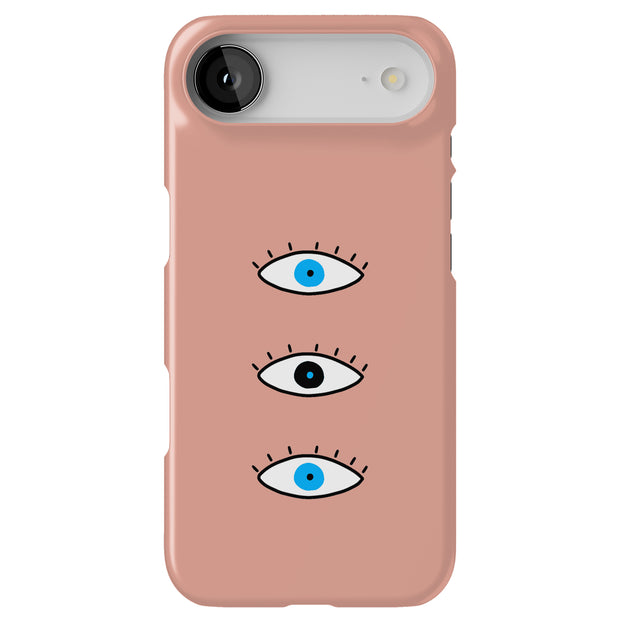 Evil Eye Blue Tough Cases For Apple iPhone (17, 16, 15, 14, 13, 12, 11, X, SE, 8, 7/ Air, Plus, Pro, Max, Mini, XR, XS), Print in USA