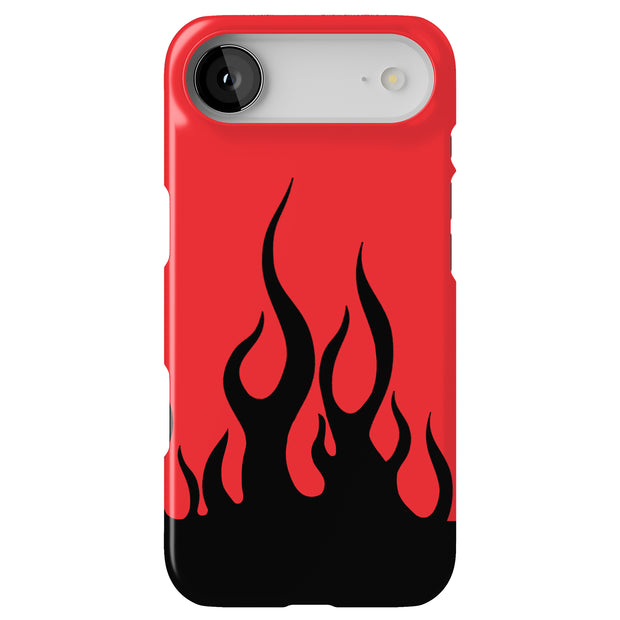 Fire Flames Tough Cases For Apple iPhone (17, 16, 15, 14, 13, 12, 11, X, SE, 8, 7/ Air, Plus, Pro, Max, Mini, XR, XS), Print in USA