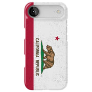 CA State Flag Tough Cases For Apple iPhone (17, 16, 15, 14, 13, 12, 11, X, SE, 8, 7/ Air, Plus, Pro, Max, Mini, XR, XS), Print in USA