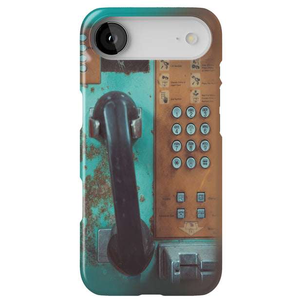 Old Payphone Tough Cases For Apple iPhone (17, 16, 15, 14, 13, 12, 11, X, SE, 8, 7/ Air, Plus, Pro, Max, Mini, XR, XS), Print in USA