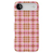 Plaid Grid Line Tough Cases For Apple iPhone (17, 16, 15, 14, 13, 12, 11, X, SE, 8, 7/ Air, Plus, Pro, Max, Mini, XR, XS), Print in USA
