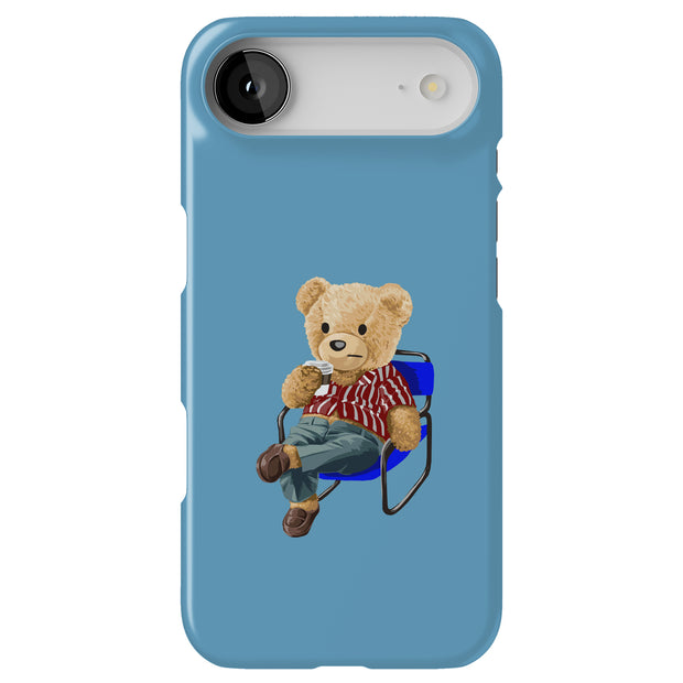 Kickback Teddy Tough Cases For Apple iPhone (17, 16, 15, 14, 13, 12, 11, X, SE, 8, 7/ Air, Plus, Pro, Max, Mini, XR, XS), Print in USA