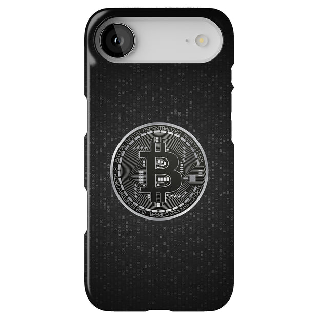 Bitcoin Crypto1 Tough Cases For Apple iPhone (17, 16, 15, 14, 13, 12, 11, X, SE, 8, 7/ Air, Plus, Pro, Max, Mini, XR, XS), Print in USA