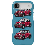 Mini Car Tough Cases For Apple iPhone (17, 16, 15, 14, 13, 12, 11, X, SE, 8, 7/ Air, Plus, Pro, Max, Mini, XR, XS), Print in USA