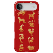 Chinese zodiac1 Tough Cases For Apple iPhone (17, 16, 15, 14, 13, 12, 11, X, SE, 8, 7/ Air, Plus, Pro, Max, Mini, XR, XS), Print in USA