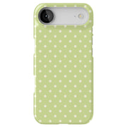 Yellow Dot Tough Cases For Apple iPhone (17, 16, 15, 14, 13, 12, 11, X, SE, 8, 7/ Air, Plus, Pro, Max, Mini, XR, XS), Print in USA