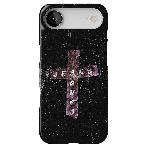 Jesus Saves 1 Tough Cases For Apple iPhone (17, 16, 15, 14, 13, 12, 11, X, SE, 8, 7/ Air, Plus, Pro, Max, Mini, XR, XS), Print in USA