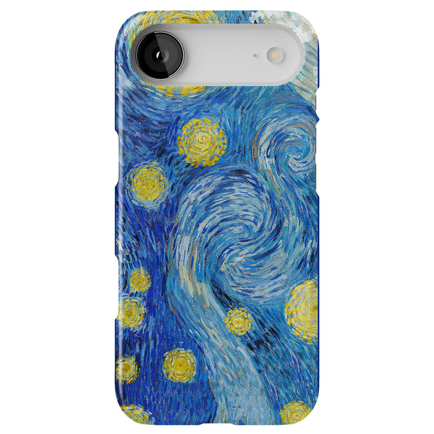 Starry Night Tough Cases For Apple iPhone (17, 16, 15, 14, 13, 12, 11, X, SE, 8, 7/ Air, Plus, Pro, Max, Mini, XR, XS), Print in USA