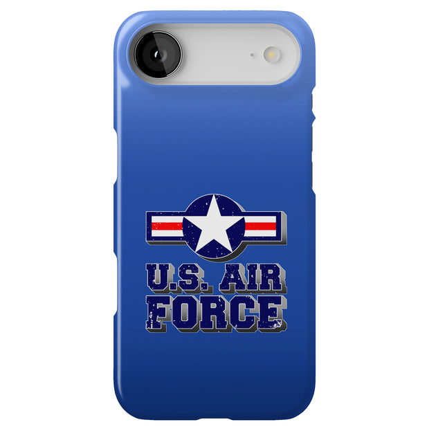 US Air Force 1 Tough Cases For Apple iPhone (17, 16, 15, 14, 13, 12, 11, X, SE, 8, 7/ Air, Plus, Pro, Max, Mini, XR, XS), Print in USA