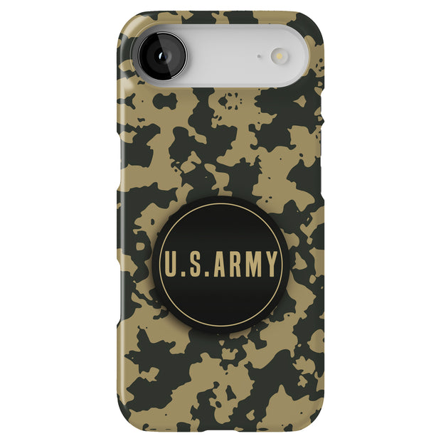 US Army 1 Tough Cases For Apple iPhone (17, 16, 15, 14, 13, 12, 11, X, SE, 8, 7/ Air, Plus, Pro, Max, Mini, XR, XS), Print in USA