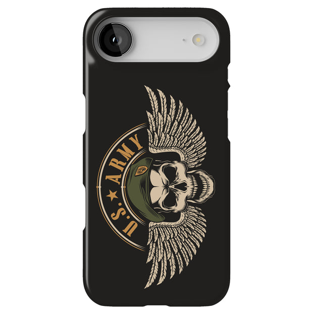 US Army 3 Tough Cases For Apple iPhone (17, 16, 15, 14, 13, 12, 11, X, SE, 8, 7/ Air, Plus, Pro, Max, Mini, XR, XS), Print in USA