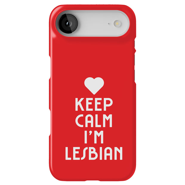 Keep Calm LGBT Tough Cases For Apple iPhone (17, 16, 15, 14, 13, 12, 11, X, SE, 8, 7/ Air, Plus, Pro, Max, Mini, XR, XS), Print in USA
