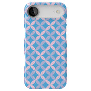 Petals Blue Tough Cases For Apple iPhone (17, 16, 15, 14, 13, 12, 11, X, SE, 8, 7/ Air, Plus, Pro, Max, Mini, XR, XS), Print in USA