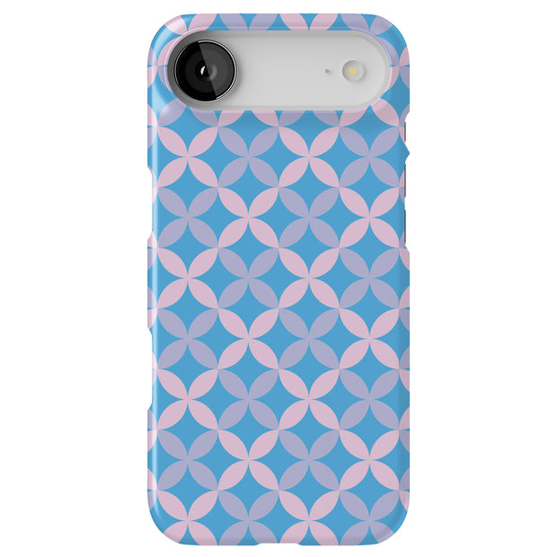 Petals Blue Tough Cases For Apple iPhone (17, 16, 15, 14, 13, 12, 11, X, SE, 8, 7/ Air, Plus, Pro, Max, Mini, XR, XS), Print in USA