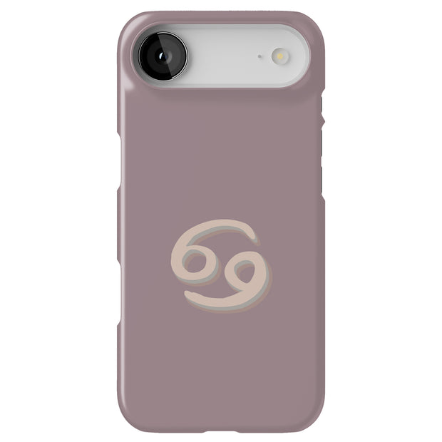Cancer Zodiac Tough Cases For Apple iPhone (17, 16, 15, 14, 13, 12, 11, X, SE, 8, 7/ Air, Plus, Pro, Max, Mini, XR, XS), Print in USA