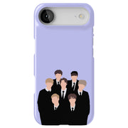 BTS KPOP 10 Tough Cases For Apple iPhone (17, 16, 15, 14, 13, 12, 11, X, SE, 8, 7/ Air, Plus, Pro, Max, Mini, XR, XS), Print in USA