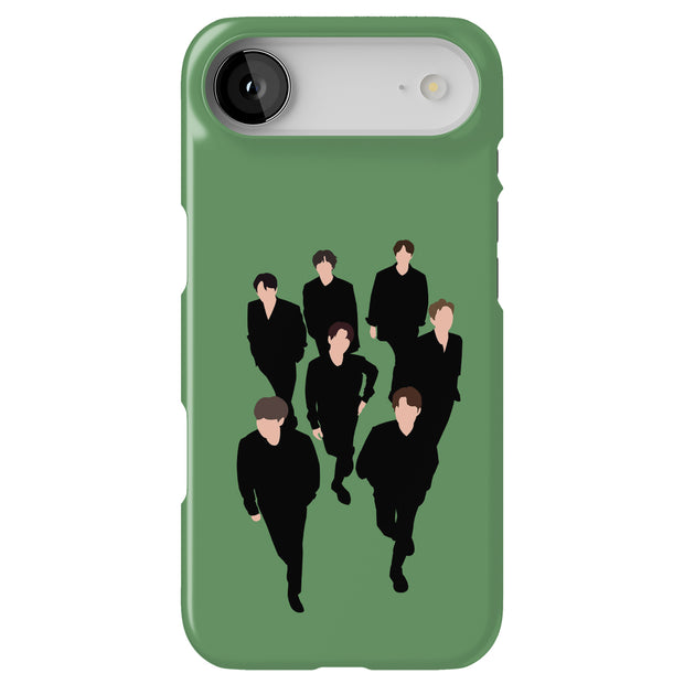 BTS Bangtan 14 Tough Cases For Apple iPhone (17, 16, 15, 14, 13, 12, 11, X, SE, 8, 7/ Air, Plus, Pro, Max, Mini, XR, XS), Print in USA