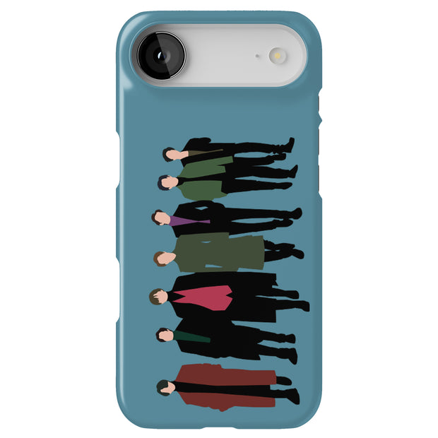 BTS Bangtan 16 Tough Cases For Apple iPhone (17, 16, 15, 14, 13, 12, 11, X, SE, 8, 7/ Air, Plus, Pro, Max, Mini, XR, XS), Print in USA