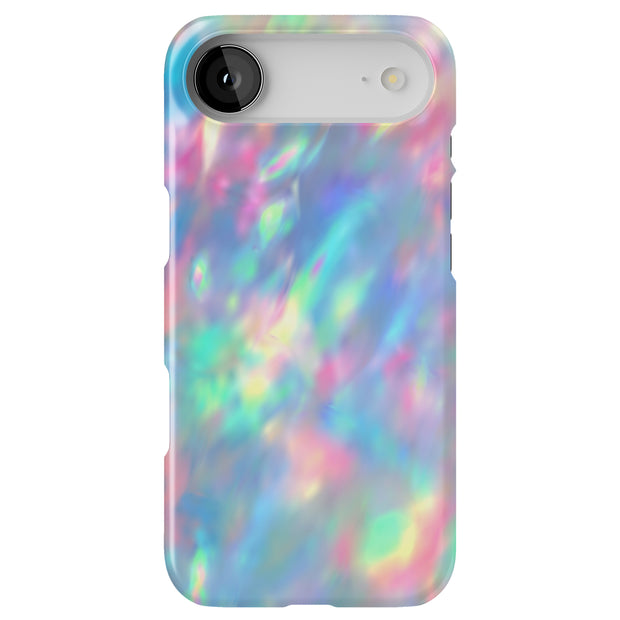 Opal Marble 1 Tough Cases For Apple iPhone (17, 16, 15, 14, 13, 12, 11, X, SE, 8, 7/ Air, Plus, Pro, Max, Mini, XR, XS), Print in USA
