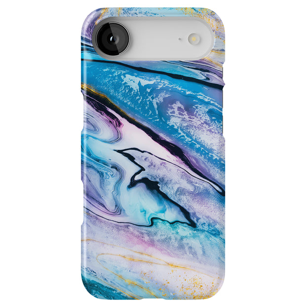 Opal Marble 15 Tough Cases For Apple iPhone (17, 16, 15, 14, 13, 12, 11, X, SE, 8, 7/ Air, Plus, Pro, Max, Mini, XR, XS), Print in USA