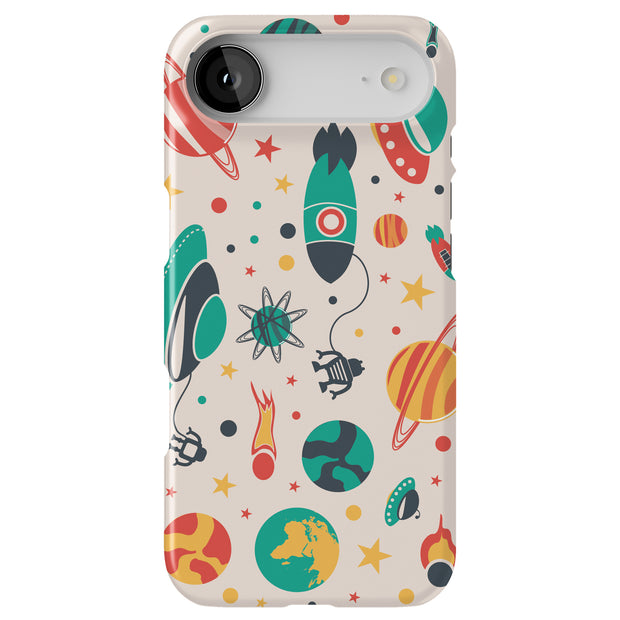 Stars Planets 1 Tough Cases For Apple iPhone (17, 16, 15, 14, 13, 12, 11, X, SE, 8, 7/ Air, Plus, Pro, Max, Mini, XR, XS), Print in USA