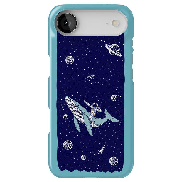 Space Whale 5 Tough Cases For Apple iPhone (17, 16, 15, 14, 13, 12, 11, X, SE, 8, 7/ Air, Plus, Pro, Max, Mini, XR, XS), Print in USA
