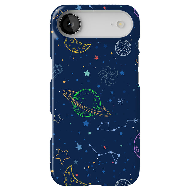 Stars Planet 12 Tough Cases For Apple iPhone (17, 16, 15, 14, 13, 12, 11, X, SE, 8, 7/ Air, Plus, Pro, Max, Mini, XR, XS), Print in USA