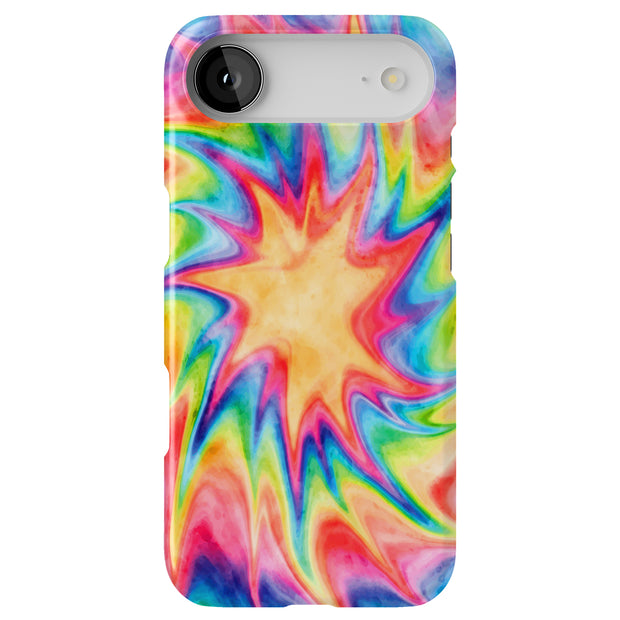 Tie Dye Trippy Tough Cases For Apple iPhone (17, 16, 15, 14, 13, 12, 11, X, SE, 8, 7/ Air, Plus, Pro, Max, Mini, XR, XS), Print in USA