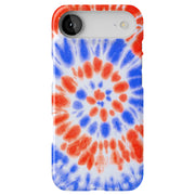Tie Dye Swirl Tough Cases For Apple iPhone (17, 16, 15, 14, 13, 12, 11, X, SE, 8, 7/ Air, Plus, Pro, Max, Mini, XR, XS), Print in USA