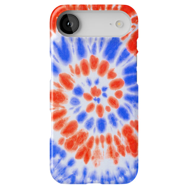Tie Dye Swirl Tough Cases For Apple iPhone (17, 16, 15, 14, 13, 12, 11, X, SE, 8, 7/ Air, Plus, Pro, Max, Mini, XR, XS), Print in USA