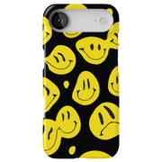 Smiley Face Tough Cases For Apple iPhone (17, 16, 15, 14, 13, 12, 11, X, SE, 8, 7/ Air, Plus, Pro, Max, Mini, XR, XS), Print in USA