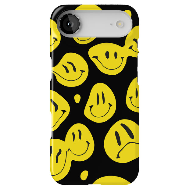 Smiley Face Tough Cases For Apple iPhone (17, 16, 15, 14, 13, 12, 11, X, SE, 8, 7/ Air, Plus, Pro, Max, Mini, XR, XS), Print in USA
