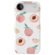 Juicy Peach Tough Cases For Apple iPhone (17, 16, 15, 14, 13, 12, 11, X, SE, 8, 7/ Air, Plus, Pro, Max, Mini, XR, XS), Print in USA
