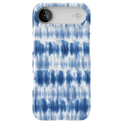 Blue Watercolor Tough Cases For Apple iPhone (17, 16, 15, 14, 13, 12, 11, X, SE, 8, 7/ Air, Plus, Pro, Max, Mini, XR, XS), Print in USA