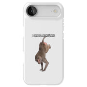 Meme Monkey  Tough Cases For Apple iPhone (17, 16, 15, 14, 13, 12, 11, X, SE, 8, 7/ Air, Plus, Pro, Max, Mini, XR, XS), Print in USA