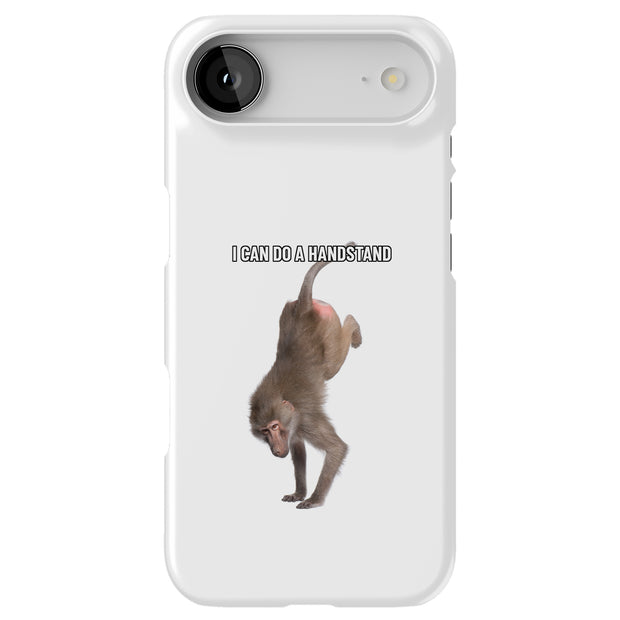 Meme Monkey  Tough Cases For Apple iPhone (17, 16, 15, 14, 13, 12, 11, X, SE, 8, 7/ Air, Plus, Pro, Max, Mini, XR, XS), Print in USA