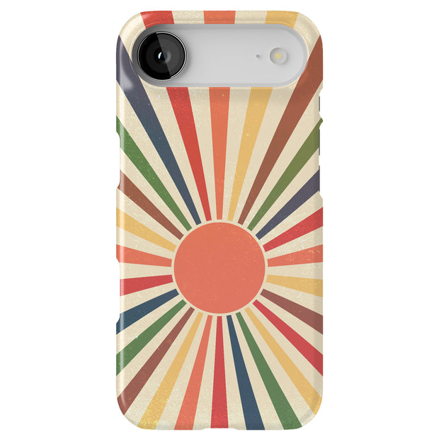 Vintage Sun Tough Cases For Apple iPhone (17, 16, 15, 14, 13, 12, 11, X, SE, 8, 7/ Air, Plus, Pro, Max, Mini, XR, XS), Print in USA