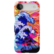 Summer Wave Tough Cases For Apple iPhone (17, 16, 15, 14, 13, 12, 11, X, SE, 8, 7/ Air, Plus, Pro, Max, Mini, XR, XS), Print in USA